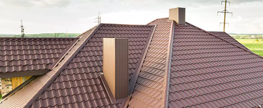 Residential Chimney Flashing Restoration in Bangor, ME