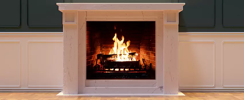 Decorative Electric Fireplace Installation in Bangor, Maine