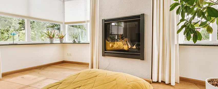 Residential Fireplace Ceramic Glass Installation in Bangor, ME