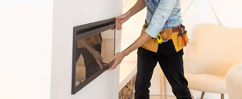 Metal Fireplace Installation in Bangor, Maine