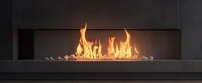 B-Vent Gas Fireplace Installation in Bangor, ME