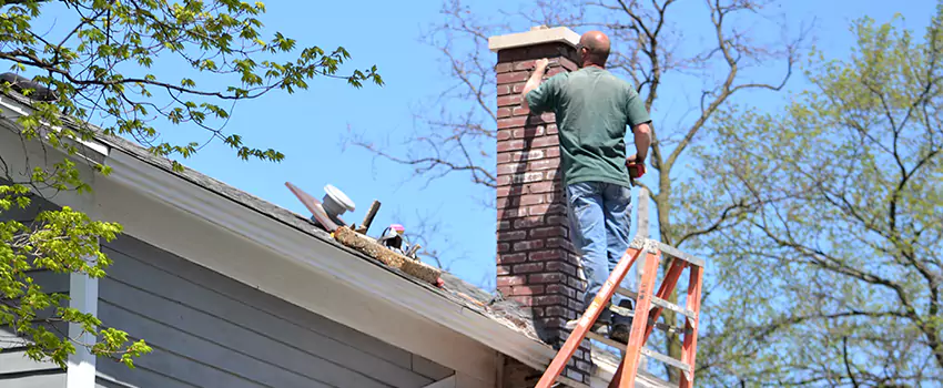 Vinyl and PVC Chimney Flashing Installation in Bangor, ME