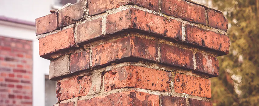Cracked Chimney Bricks Repair Cost in Bangor, Maine